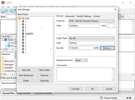 Public Key Authentication In A Windows Sftp Server The Dummy Programmer