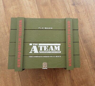 The A Team Ultimate Collection Complete Series Dvd Box Set Wooden