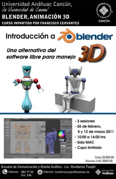 Comunicación Anáhuac Cancún: TALLER INTRODUCCIÓN A BLENDER - Una ... 