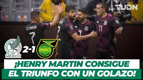 PREVIO Henry consigue el triunfo México vence a Jamaica en Octagonal