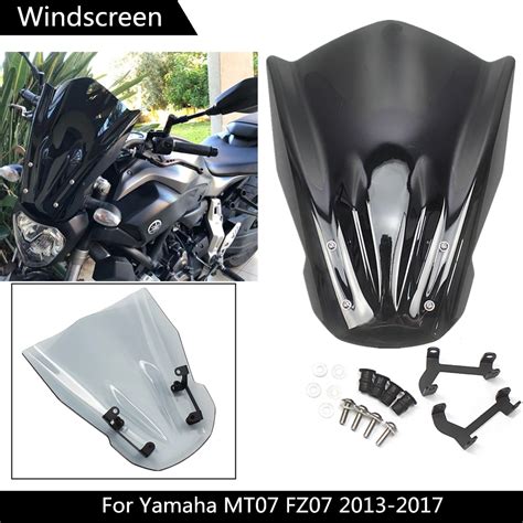 Parabrisas Con Soporte De Montaje Deflectores De Viento Para Yamaha