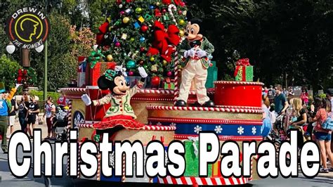 Mickeys Once Upon A Christmastime Parade 2021 Full Show Day Time