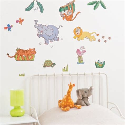 Jungle Zoo Animal Wall Decals – Fun Rooms For Kids