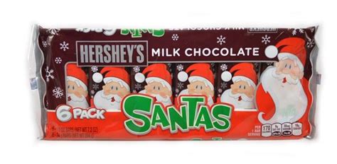 Hershey S Milk Chocolate Santa 6 Pack 3 Box Chocolate Santa Chocolate Milk Chocolate Pack