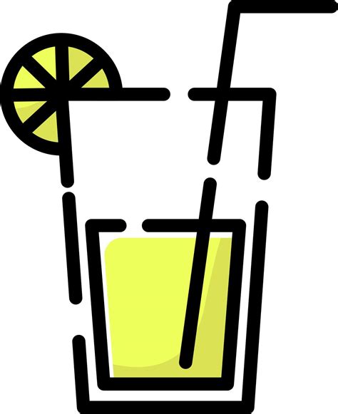 Glass Of Lemonade Illustration Vector On A White Background 13824403 Vector Art At Vecteezy