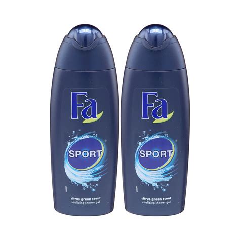 Buy Fa Shower Gel Active Sport Ginkgo 250 Ml X 2 Pcs Online In Bahrain