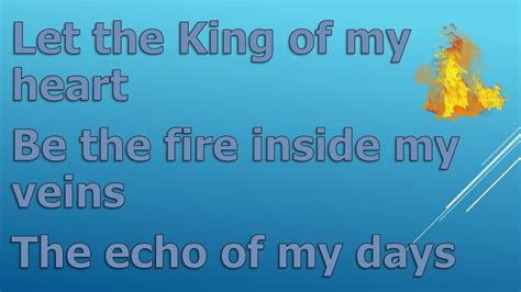 Kutless King Of My Heart Lyric Video Youtube