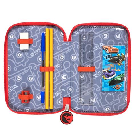 Hot Wheels ergonomikus iskolatáska hátizsák SZETT Speed Club Iskolatáskanet