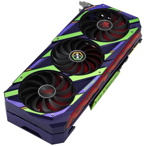 Видео карта ASUS ROG Strix GeForce® RTX™ 3090 OC EVA, 24GB GDDR6X, 384 ...
