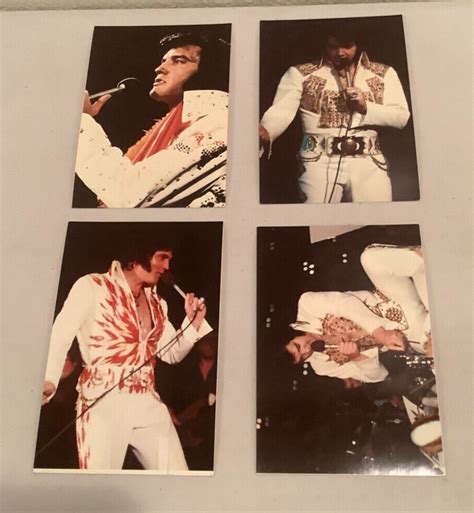 4 Elvis Presley Postcards The Continental Card Lot Ebay