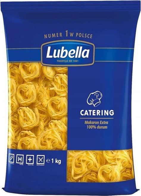 Lubella Catering Makaron Gniazda Wst Gi Kg Ceny I Opinie Ceneo Pl