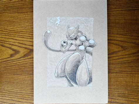 Mewtwo Sketch Pencil