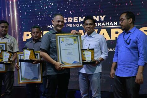 Sekber Jab Raih Penghargaan Di Malam Anugerah Pupr Aceh Barat Awards