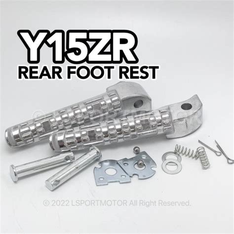 YAMAHA Y15ZR REAR FOOT REST R L FOOTREST PEMIJAK KAKI BELAKANG YSUKU