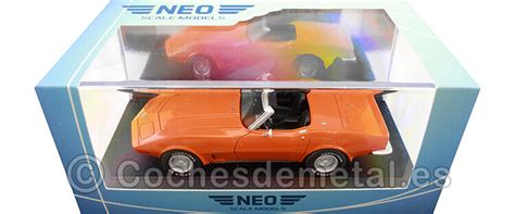 Chevrolet Corvette C Convertible Naranja Neo Scale Model