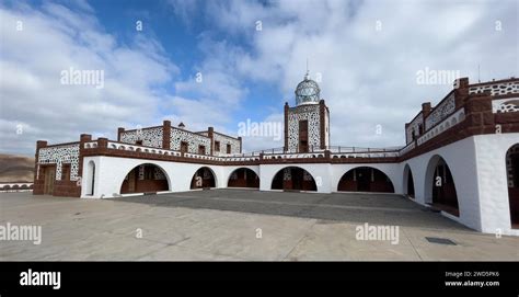 Panorama Of View Of Inner Courtyard Of Building Complex Of Lighthouse