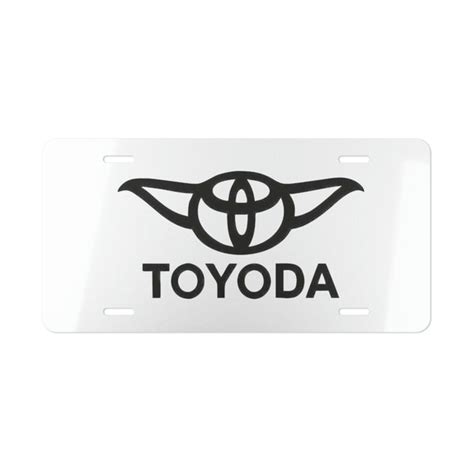 Toyota Tacoma Vanity Plate Etsy