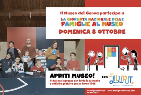 Museo Del Genoa Aderisce Alla Giornata Nazionale Delle Famiglie Al