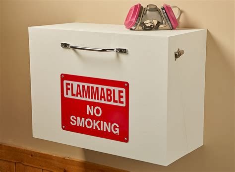 Flammable Storage Cabinet | Woodworking Project | Woodsmith Plans