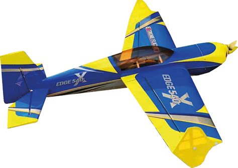 Extremeflight Rc Edge T V Plus Blau Gelb Arf Mit Tragfl Chen