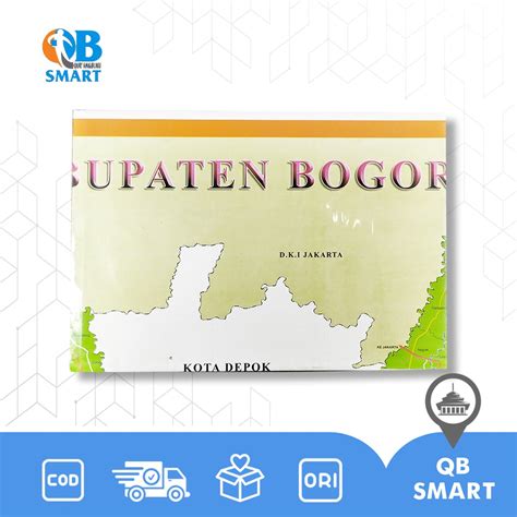 Jual Peta Kabupaten Bogor Lipat Shopee Indonesia