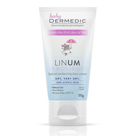 Dermedic Linum Emolient Baby Special Protective Face Cream Babakrém