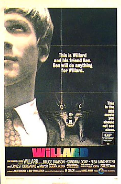 Willard 1971 U.S. One Sheet Poster - Posteritati Movie Poster Gallery