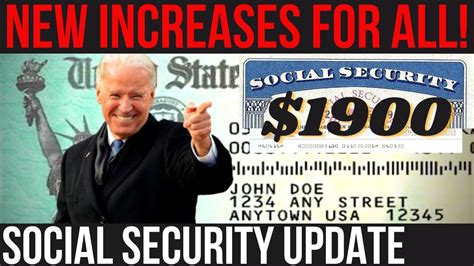 GOOD NEWS SOCIAL SECURITY INCREASE FOR ALL FROM CONGRESS SSI SSDI