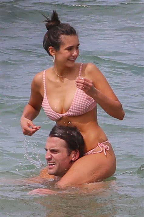 Nina Dobrev In A Bikini At A Beach In Maui 08 31 2019 CelebMafia