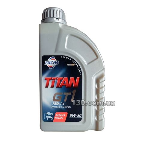 Fuchs Titan GT1 PRO C 4 5W 30 Synthetic Motor Oil 1 L