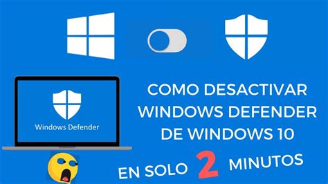 Como Desactivar El Antivirus De Windows Youtube