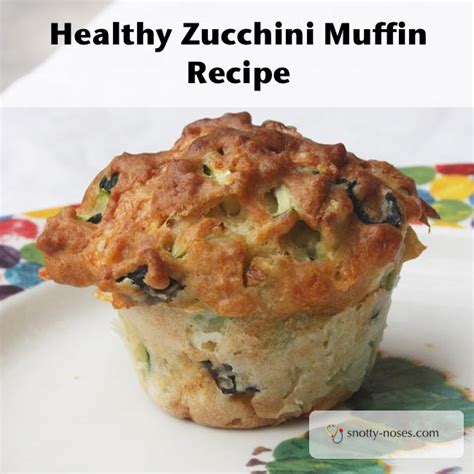 Healthy Zucchini Muffins