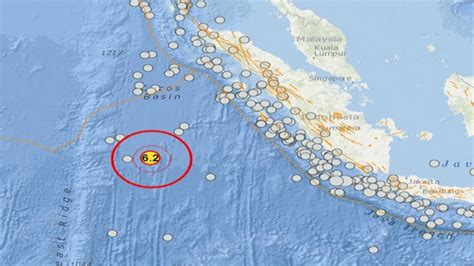 Gempa Magnitudo 6 2 Di Samudera Hindia Pantai Barat Sumatera Tidak