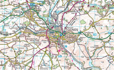 Dartmoor National Park Map | I Love Maps