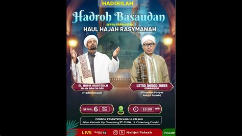 Pembacaan Hadrah Basaudan Bersama Habib Murtadlo Bin Abu Bakar Bin