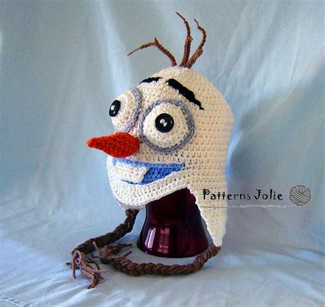 Snowman Hat Earflaps Crochet Pattern 4 Sizes Child-adult A | Etsy