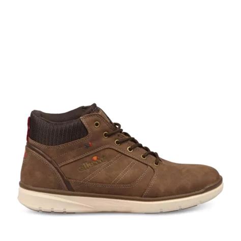 Baskets Montante Marron Homme Lacets Ellesse