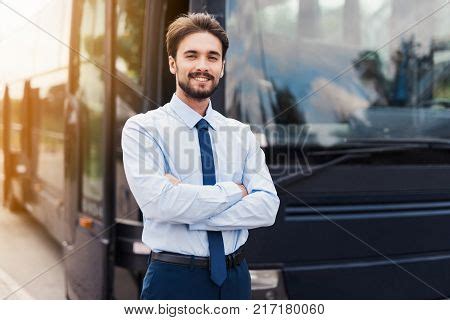 male driver smiling image photo  trial bigstock