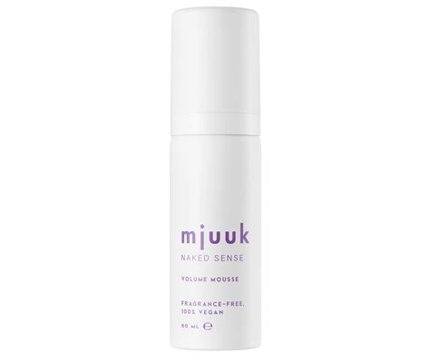 Mjuuk Naked Sense Fragrance Free Volume Mousse ml Apotek Hjärtat