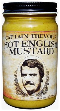 Captain Trevor S Hot English Mustard Hot Sauce Mall
