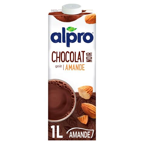 Boisson V G Tale Lait D Amande Chocolat Noir Alpro La Bouteille De L