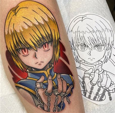 Kurapika Tattoo By Chrismesitattoo On Instagram