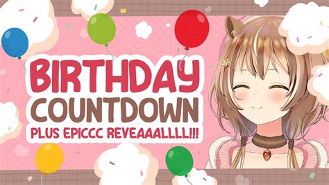 【hololiveID】BIRTHDAY COUNTDOWN PLUS EPIC REVEALLLL【Ayunda Risu】 - YouTube