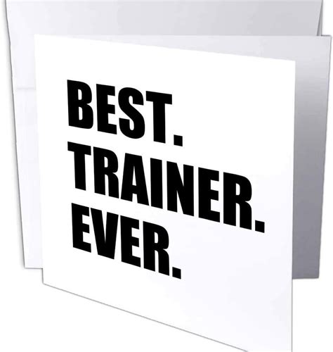 Best Trainer Ever Greeting Card Review – gym-memberships.com