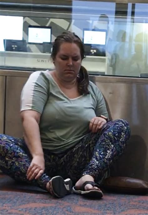 Bbw At Airport Photo