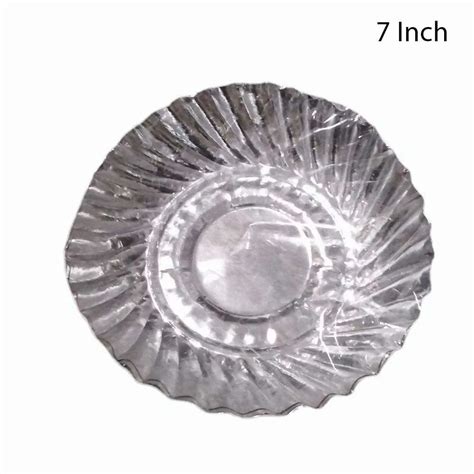 7 Inch Silver Foil Paper Plates At Rs 1 Piece Silver Foil Paper