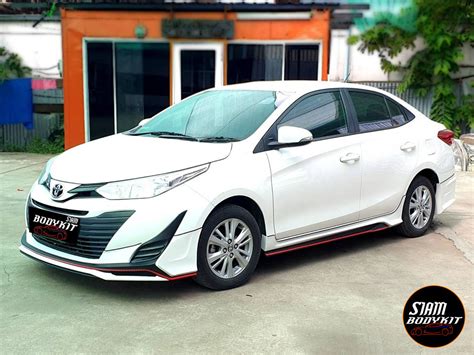 R3 Bodykit For Toyota Yaris Ativ COLOR SIAM BODYKIT Atelier Yuwa