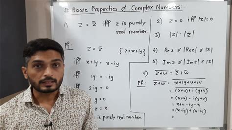 Complex Analysis Unit 1 Lecture 9 Basic Properties Of Complex