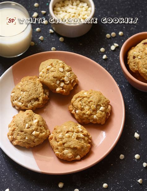 Biscuits croustillants aux pépites de chocolat blanc moelleux Sushin