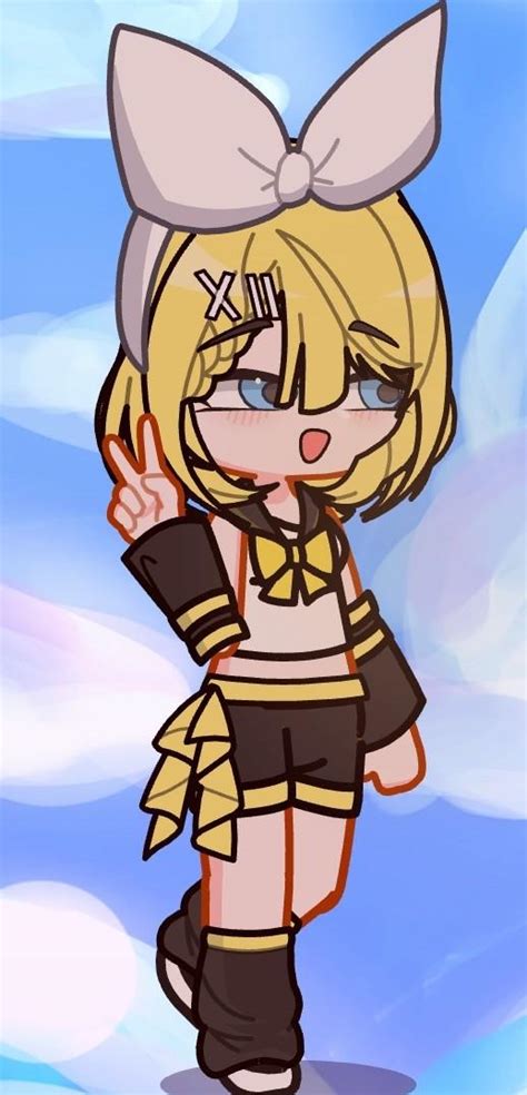 I Made Kagamine Rin From Vocaloid On Gacha Life 2 O〃 〃o Rgachaclub